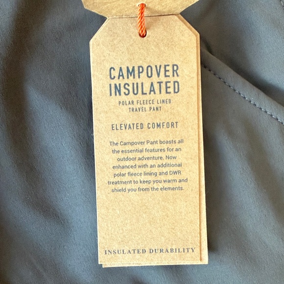 NWT Roark dark brown Campover Insulated pants - Picture 6 of 10